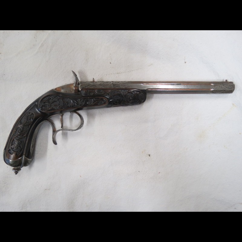 Pistolet de Salon Flobert Second Empire calibre 22 catégorie D