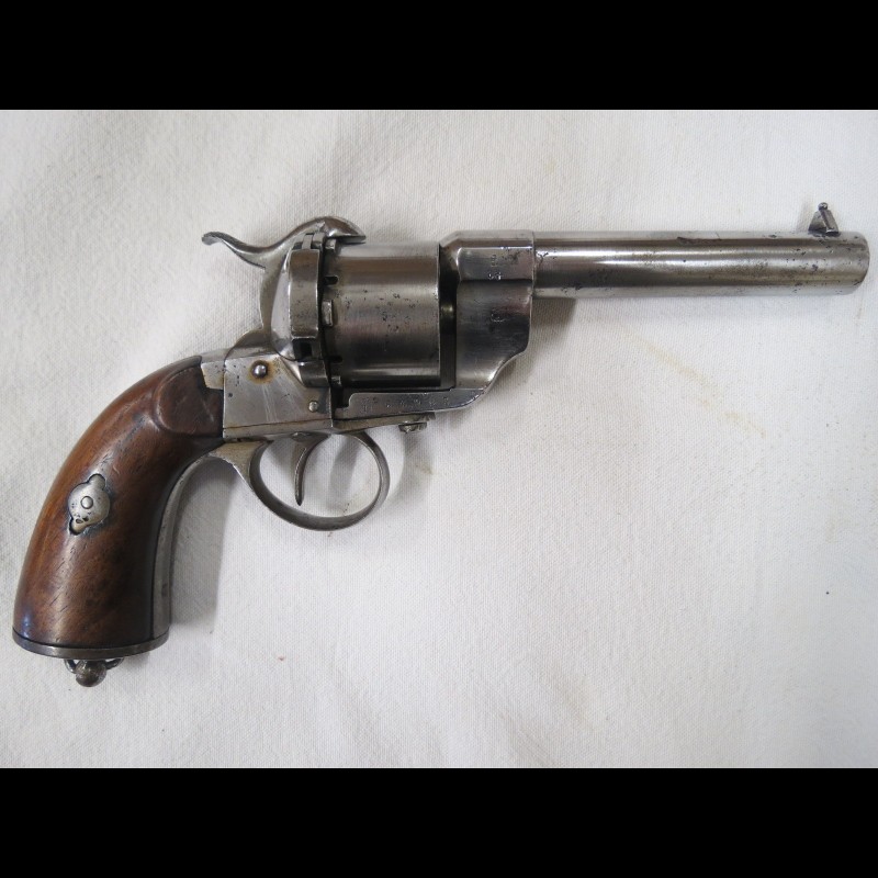 Rare revolver Lefaucheux de Carabinier Italien 12 mm catégorie D2