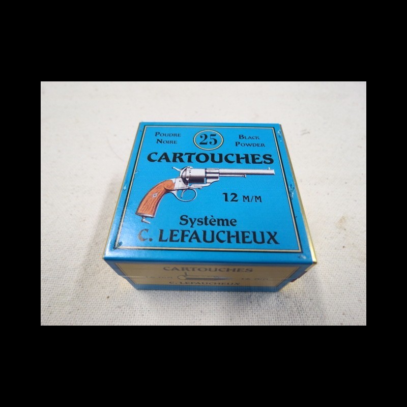 Flawless Comorama Kosciuszko Cartouches poudre noire pour revolver Lefaucheux 12 mm à broche