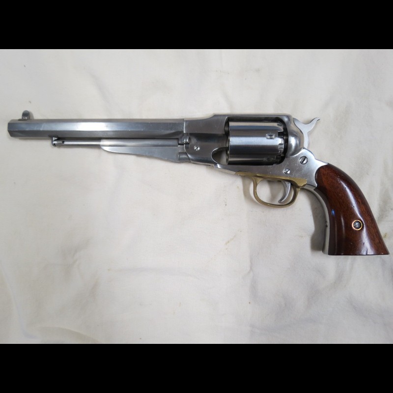 Revolver Rémington modèle 1858 calibre 44 en inox